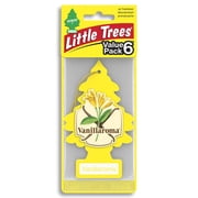 Little Trees Air Freshener Vanillaroma Fragrance 6-Pack