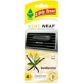 thumbnail image 1 of Little Trees Auto Air Freshener, Vent Wrap, Vanillaroma Fragrance 4-Pack, 1 of 6