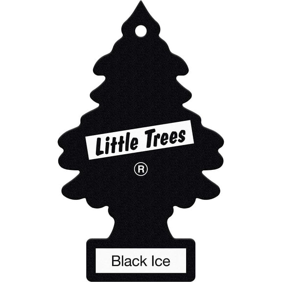 Little Trees Black Ice 1 Pack  24 Units = 24 Pack