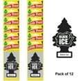 thumbnail image 1 of Little Trees Black Ice Car Air Fresheners, Pack of 12, 1 of 1