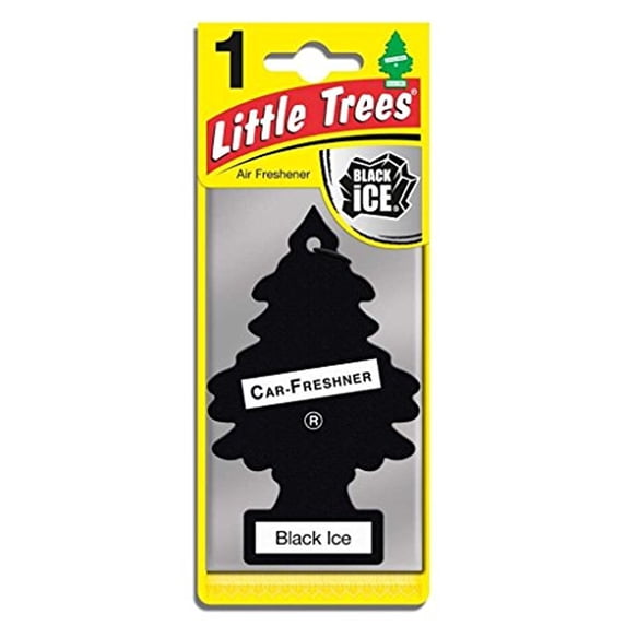 Little-Trees Black Ice Little Tree Air Freshener- 16 Pack