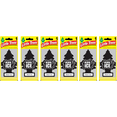 thumbnail image 1 of Little Trees Black Ice Scent Long Lasting Fragrance Car Air Freshener, 6 Count, 1 of 6