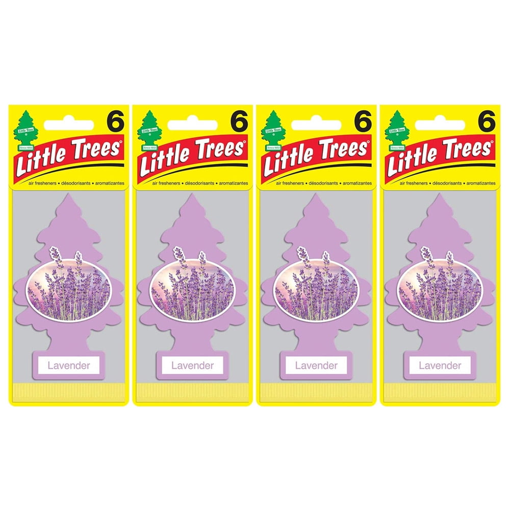 Little Trees Car Air Freshener 24-Pack (Lavender)