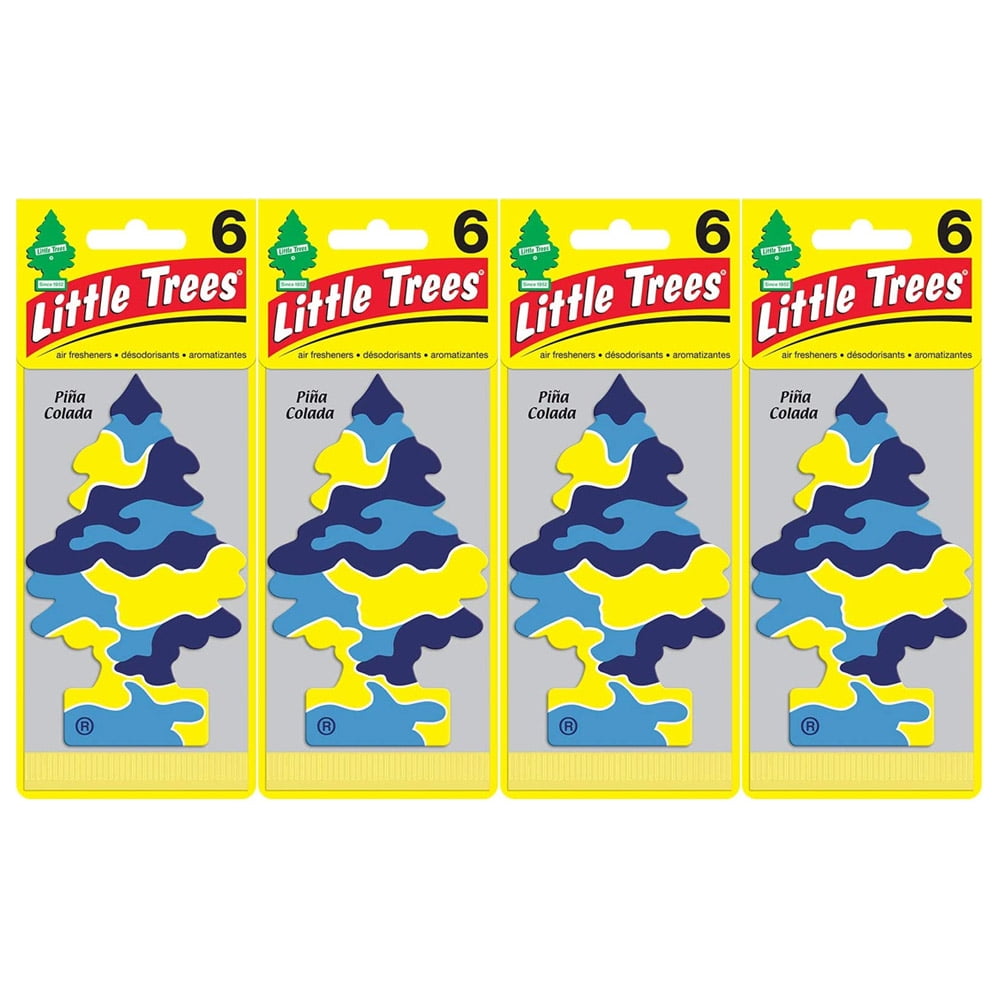 Little Trees Car Air Freshener 24-Pack (Piña Colada)