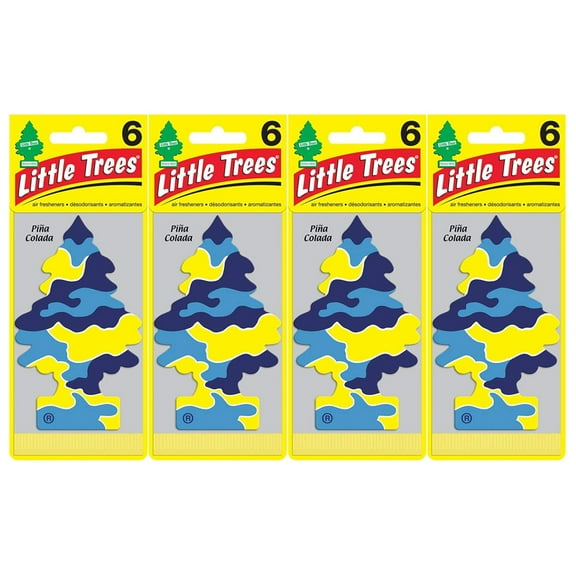 Little Trees Car Air Freshener 24-Pack (Pia Colada)
