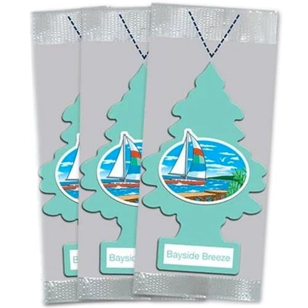 Little Trees Car Air Freshener 3PACK (Bayside Breeze)