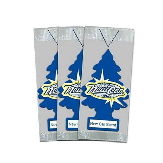 Little Trees Car Air Freshener 3-PACK (New Car Scent)