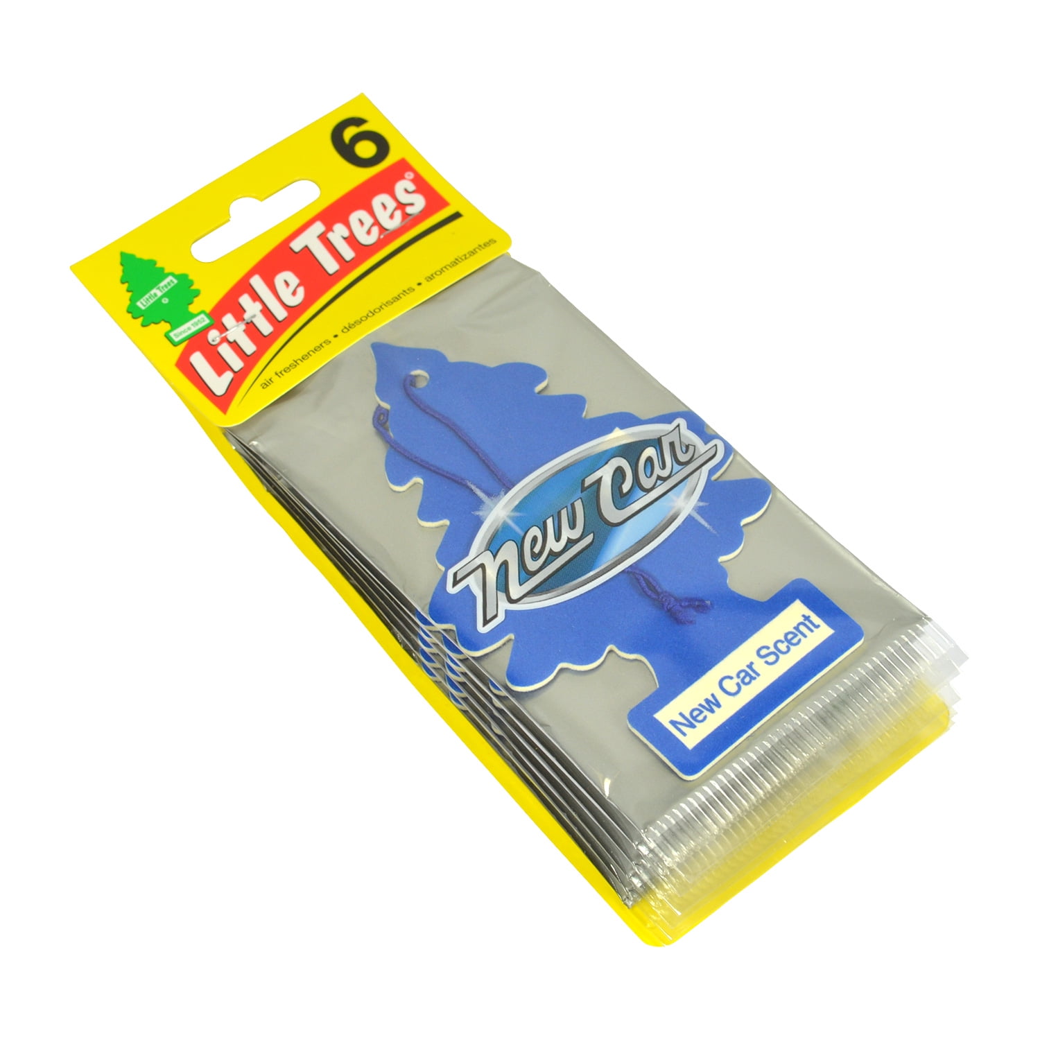 Little Trees Air Freshener 6-Pack (New Car Scent)