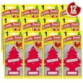 thumbnail image 1 of Little Trees Car Air Freshener CINNAMON APPLE Scent Home Room Office Odor Eliminator (12-Pack), 1 of 3