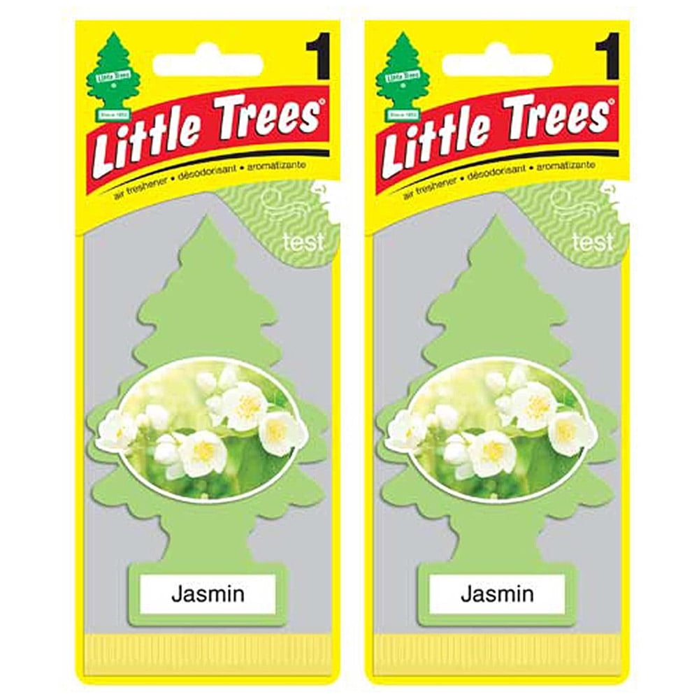 Little Trees Car Air Freshener, Little Trees Jasmine(Pack of 2)