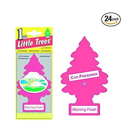 Little Trees® Car Air Fresheners Morning Fresh Scent (24 Pack)