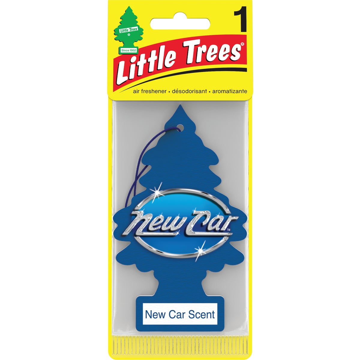 Little Trees Car Freshener New Car Scent - Hanging Air Freshener - 24 Pack