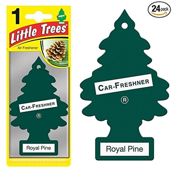 Little Trees Car Royal Pine Scent Automotive Air Fresheners 24 Packs