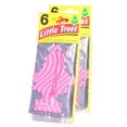 thumbnail image 1 of Little Trees Cardboard Hanging Car, Home & Office Air Freshener, Bubble Gum (Pack of 12), 1 of 1