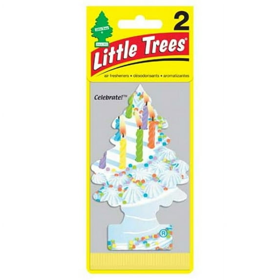 Little Trees Celebrate Automotive Air Freshener 6 (Pack)