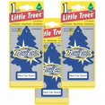 thumbnail image 1 of Little Trees Hanging Car And Home Air Freshener, New Car Scent - Pack Of 3, 1 of 1