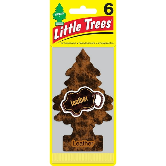 Little Trees Leather Air Freshener, (Pack of 24)
