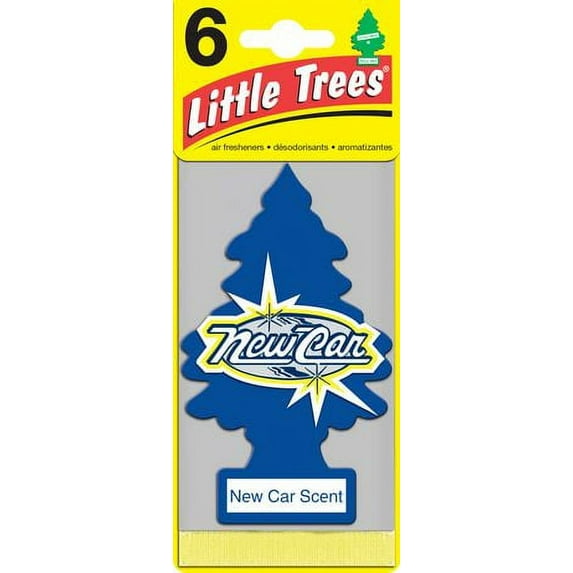 Little Trees Long-Lasting Automotive Air Fresheners, Blue, 2 Count