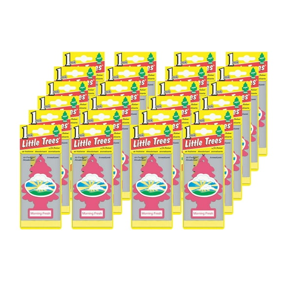 Little Trees Morning Fresh Air Freshener, (Pack of 24)