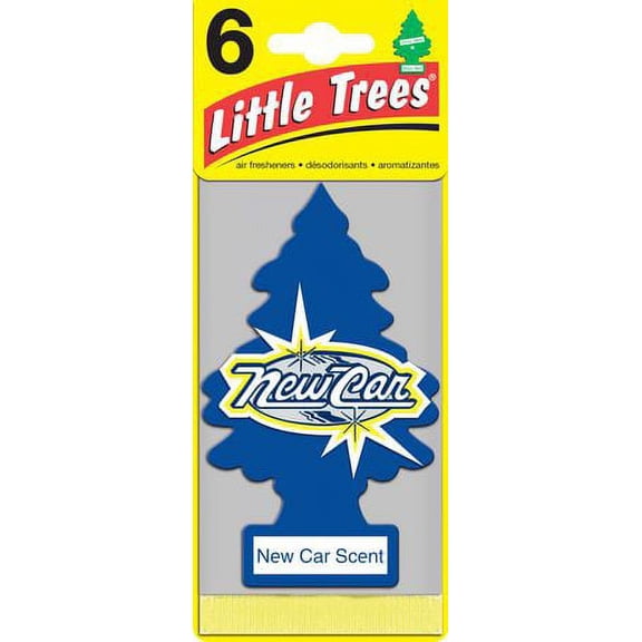 Little Trees New Car Scent Air Freshener (Pack of 10)