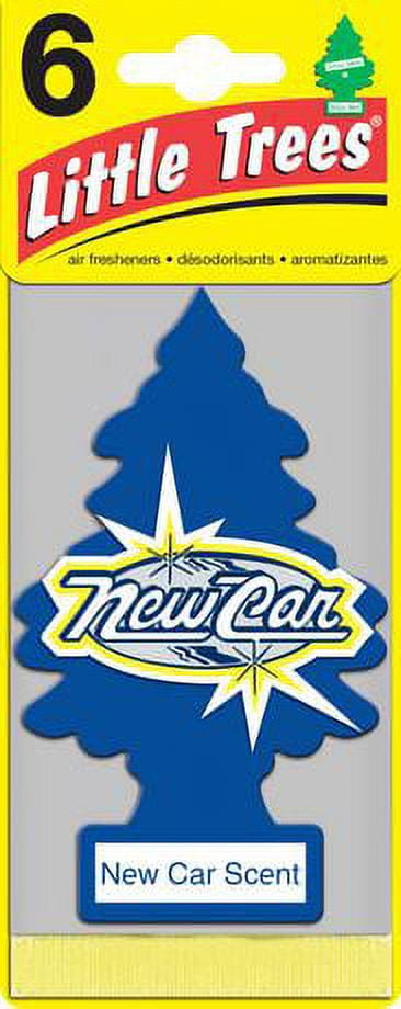 Little Trees New Car Scent Air Freshener (Pack of 6)