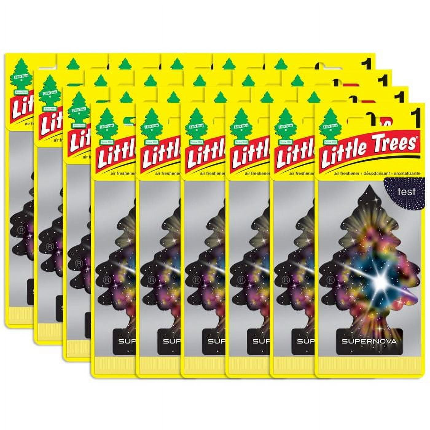 Little Trees Supernova Auto Air Freshener Pack for Car and Home 24
