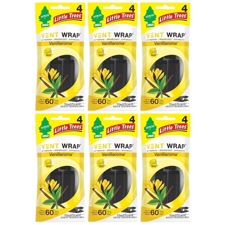 Little-Trees VanillaromaLittle Tree Air Freshener- 24 Packs