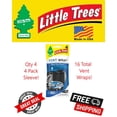thumbnail image 1 of Little Trees Vent Wrap New Car Scent Air Freshener for Car & Home - 16 Pack!, 1 of 4