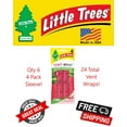 thumbnail image 1 of Little Trees Vent Wrap Watermelon Scent Air Freshener for Car & Home - 24 Pack!, 1 of 4
