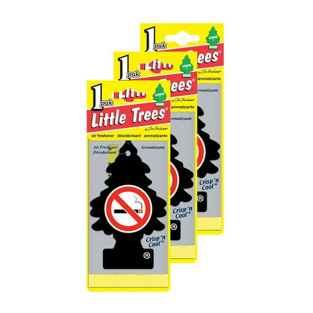 Little Trees auto air freshener, No Smoking (3-Pack)