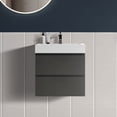 thumbnail image 1 of CITTANEO 24 inch Floating Bathroom Vanity with Sink, Modern Bathroom Cabinet in Gray, 1 of 6