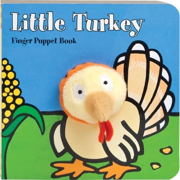 Pre-Owned Little Turkey: Finger Puppet Book: (Finger Puppet Book for Toddlers and Babies, Baby Books for First Year, Animal Finger Puppets) (Board book) 081187513X 9780811875134