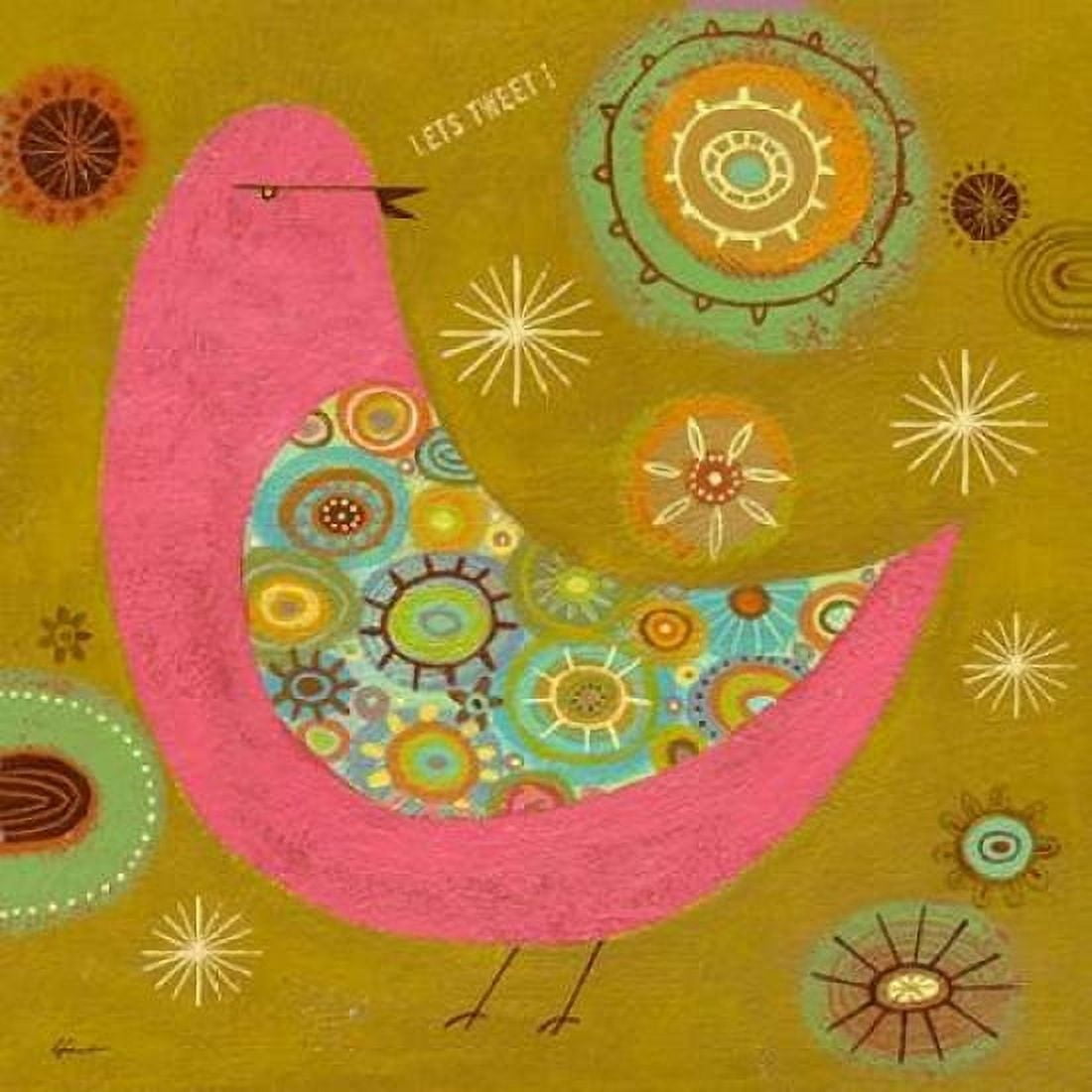Little Tweet 1 Canvas Art - Richard Faust (24 x 24)