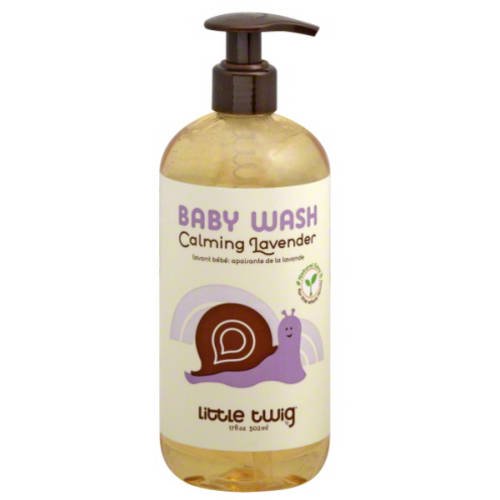 Little Twig Bath Care Baby Wash Calming Lavender, 17 oz