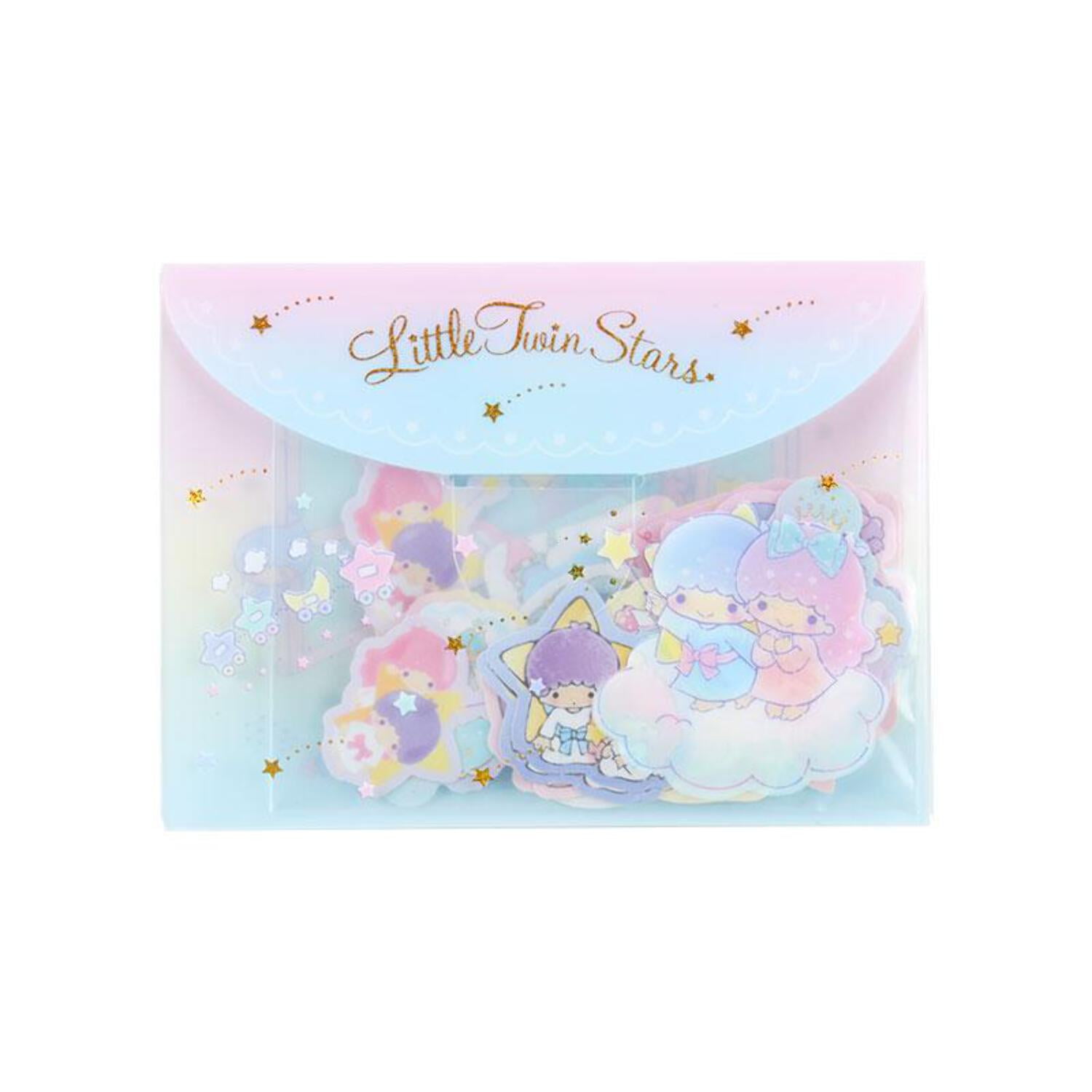 Little Twin Stars Mini Sticker Pack 40-Piece Sanrio Classic Series
