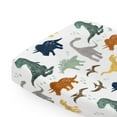 thumbnail image 1 of Little Unicorn Cotton Muslin Changing Pad Cover, Wipeable - Multicolor, 1 of 5