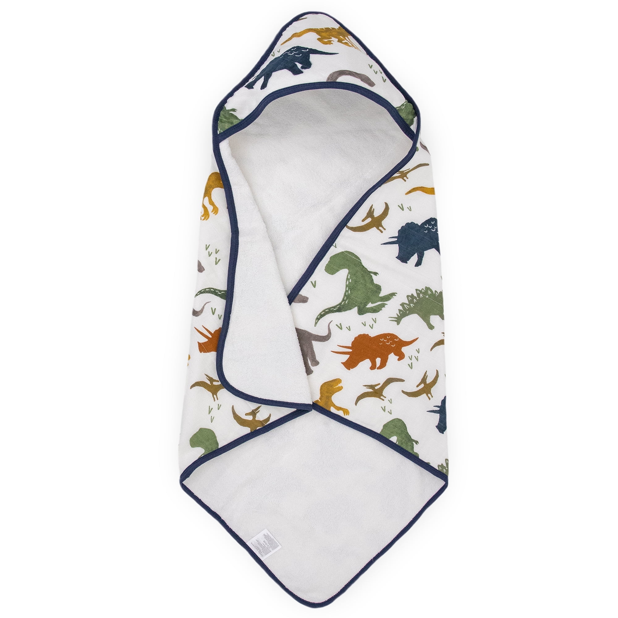 Little Unicorn Hooded Baby Towel - Baby Bath Essentials - Dino Friends