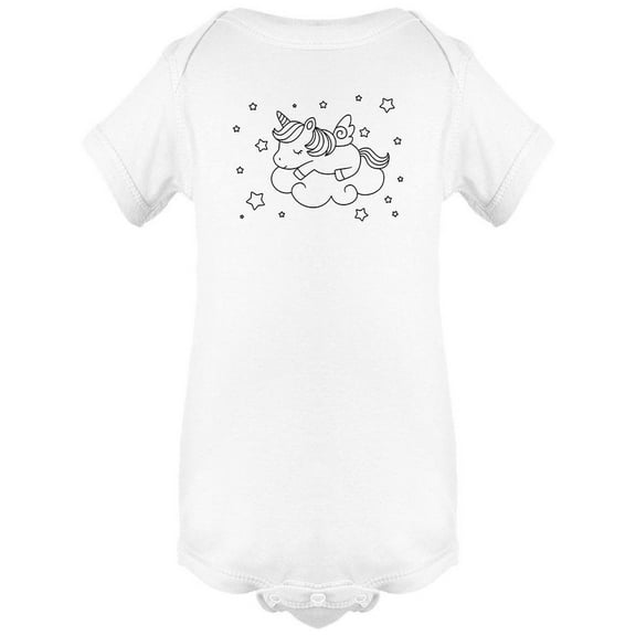 Little Unicorn Sleeping Bodysuit Infant -Image by Shutterstock,  Newborn