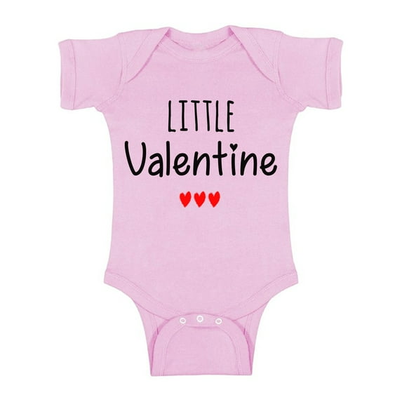 Little Valentine Baby Girl Newborn Sleepwear Clothes for 6 Month Baby Boy Valentine's Day 12 Month One Piece Top