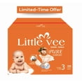 thumbnail image 1 of Little Vee Shea Butter Essentials Diapers, Size 3,(104 Count)-(19-30 lbs) (Select for More Options), 1 of 10