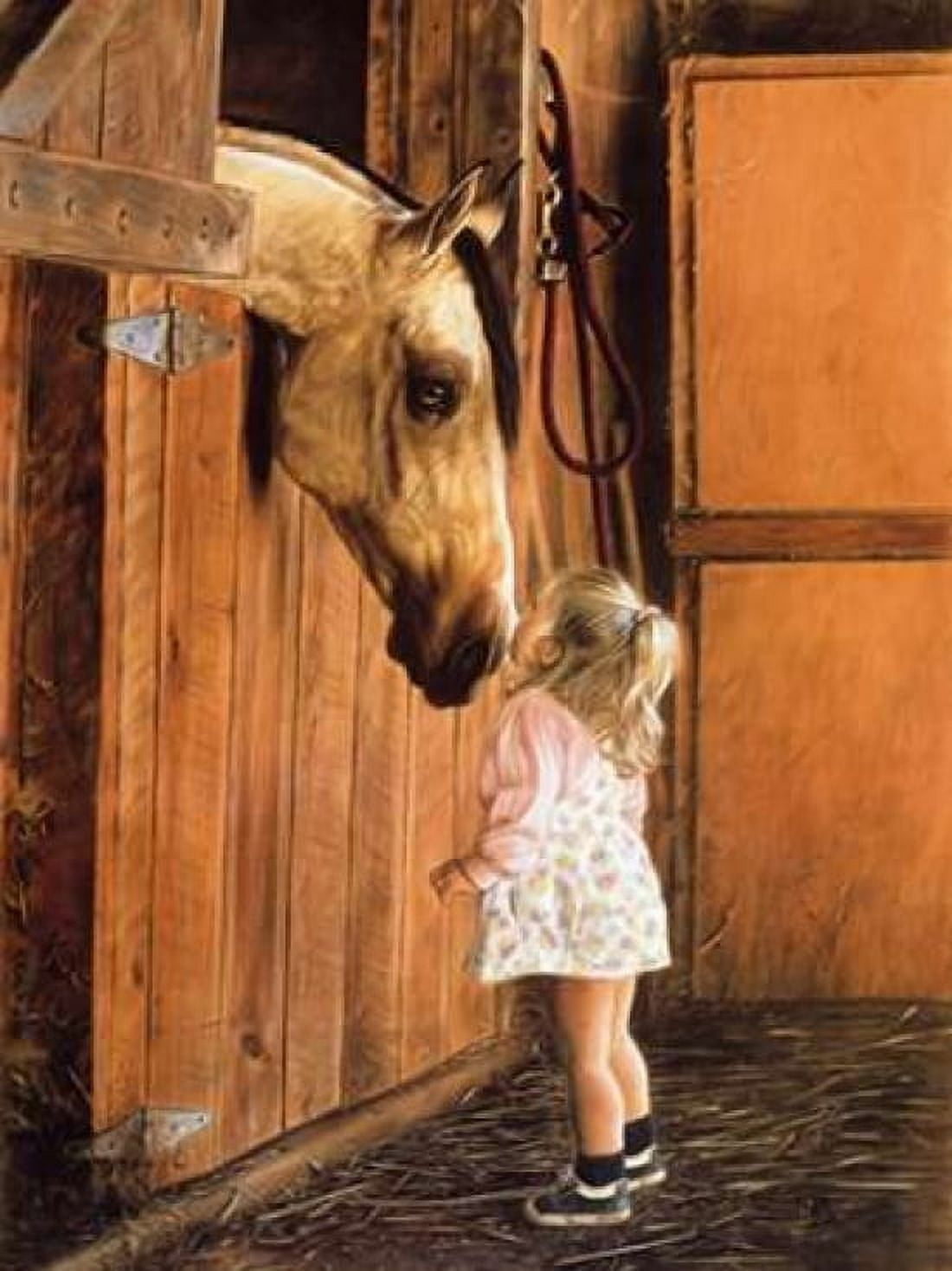 Little Visitor Canvas Art - Lesley Harrison (18 x 24)