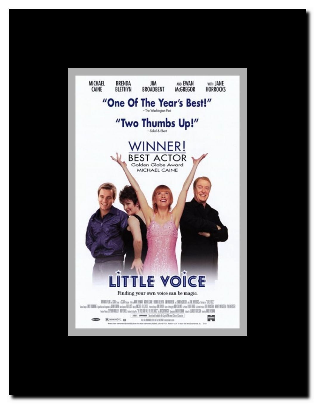 Little Voice Framed Movie Poster