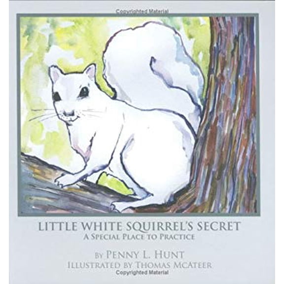 Pre-Owned Little White Squirrel's Secret - A Special Place To Practice by Penny L. Hunt (2008) Hardcover Paperback