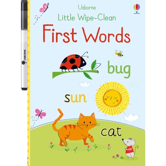Little Wipe-Clean First Words (Paperback)
