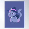 Little Witch Catto Poster Wall Art, Poster Only - Walmart.com