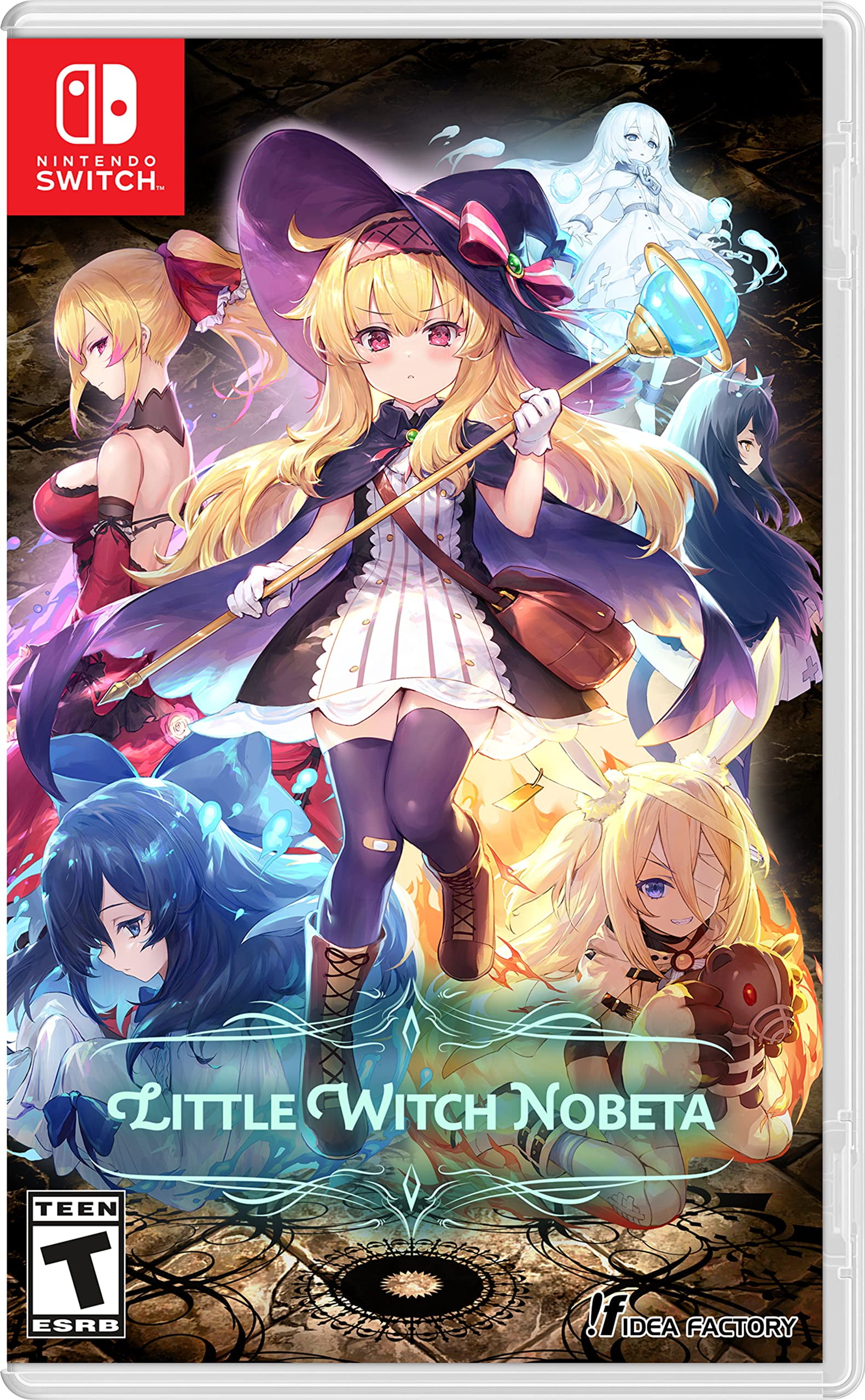 新品未開封Little Witch Nobeta 通常版 Switch Free Shipping! Little Witch Nobeta, Nintendo Switch, Idea Factory