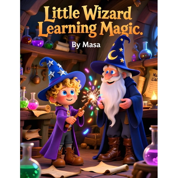 Little Wizard Learning Magic, (Paperback)