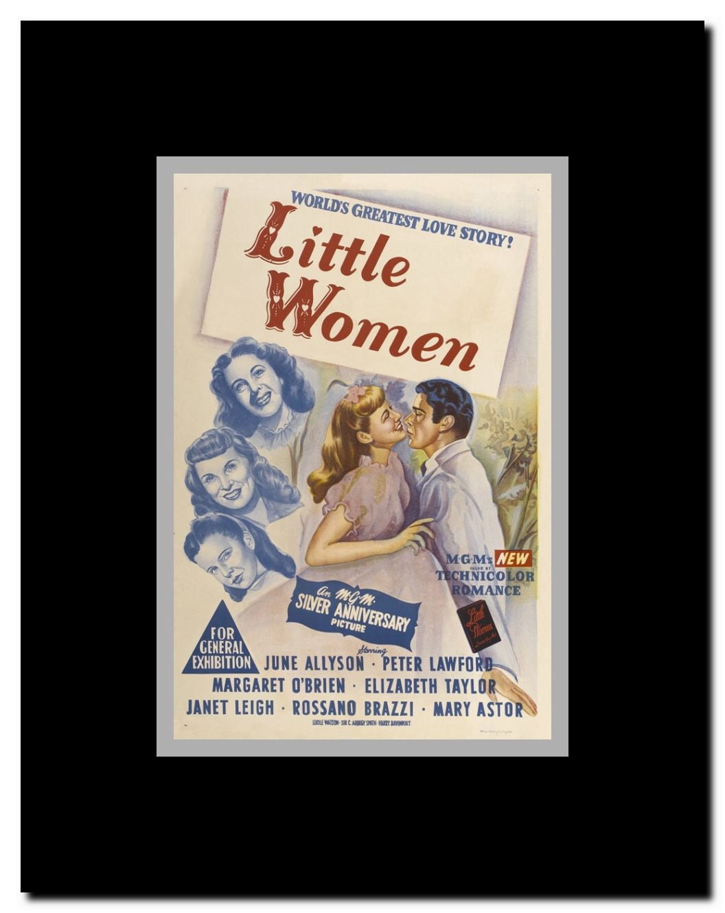 Little Women Framed Movie Poster