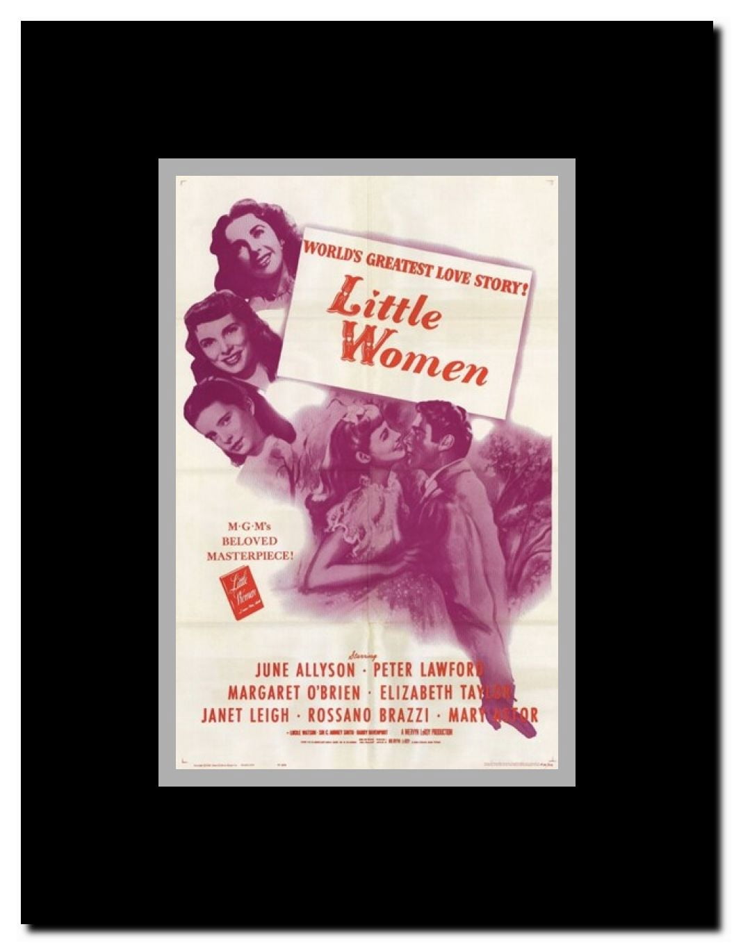 Little Women Framed Movie Poster
