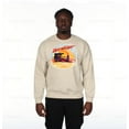 thumbnail image 1 of Little Wonders68 Baywatch Sweatshirt Lifeguard Tower Airbrush Sunset LA Style Sweatshirt, for unisex up to 5XL., 1 of 3
